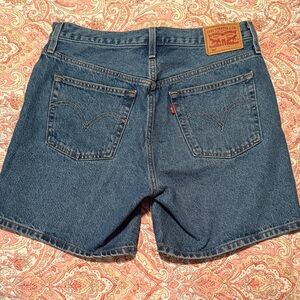 Levi's Blue Jean Shorts